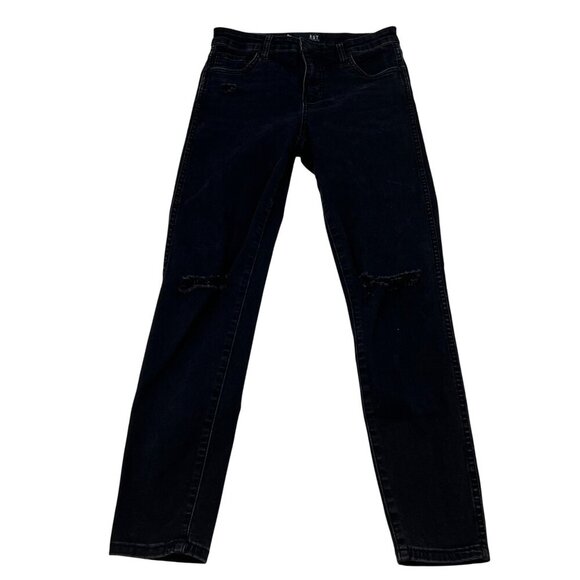 Kut from the Kloth Women’s Connie Ankle Skinny Jeans Black Size 2 - Picture 1 of 9